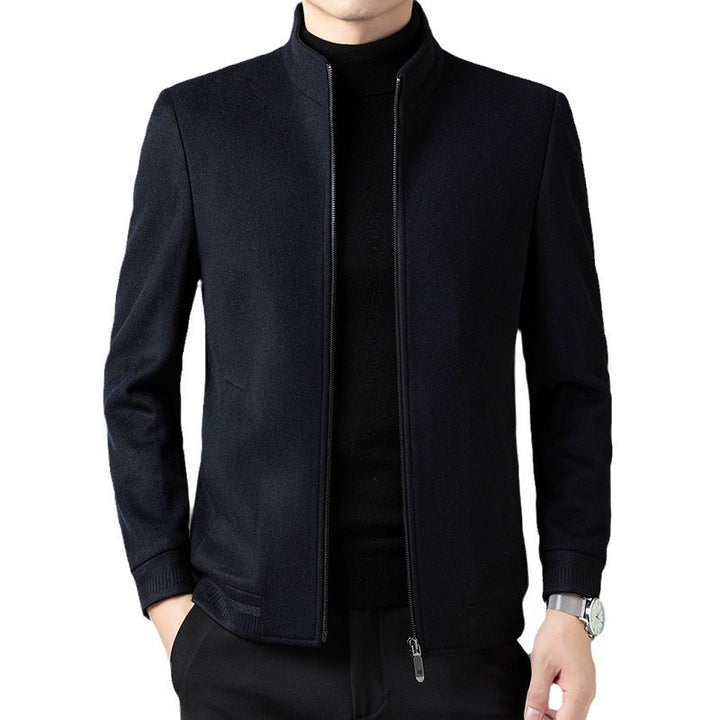 Herren elegante Jacke mit hochgeschlossenem Kragen Echoarchiv