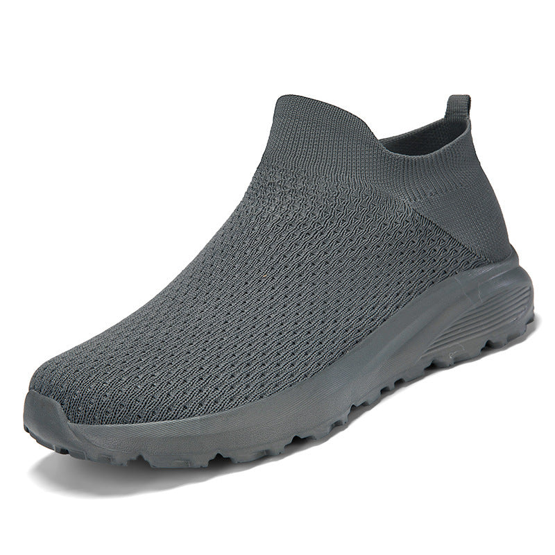 Unisex nan elastischer Strick-Schlupfschuh mit konturierter viskoelastischer Innensohle und rutschfester stoßdämpfender Laufsohle Echo Archiv