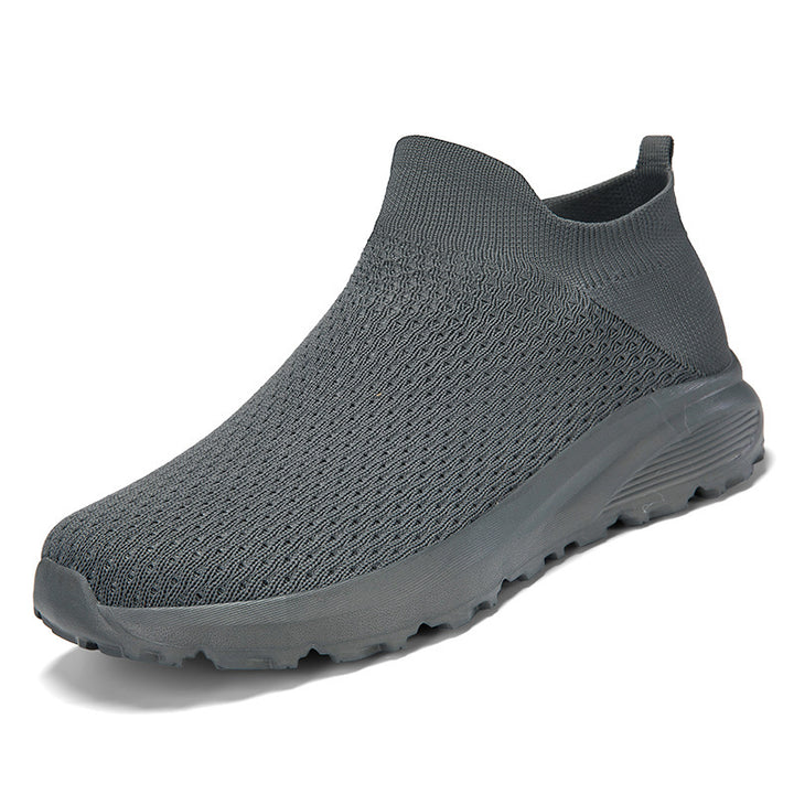 Unisex nan elastischer Strick-Schlupfschuh mit konturierter viskoelastischer Innensohle und rutschfester stoßdämpfender Laufsohle Echo Archiv