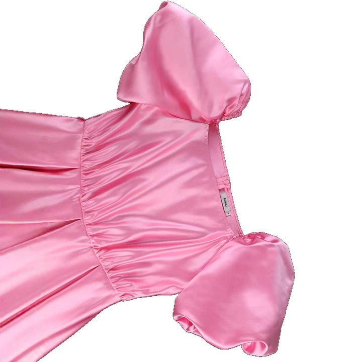 Damen luftiges Kleid mit schickem Tüllrock und Puffärmeln Echo Archiv