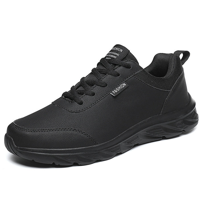Herren nan schlanker City-Sneaker mit wasserabweisender Kunstlederoberfläche, stoßabsorbierender EVA-Zwischensohle und gepolstertem Fersenkragen Echo Archiv