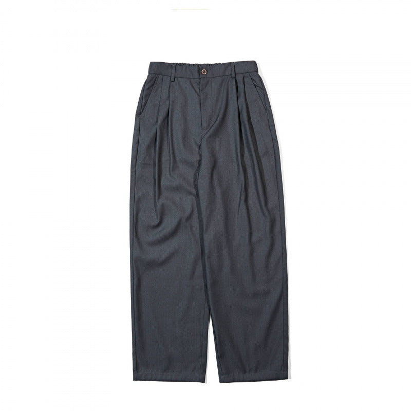 Damen Weite Highwaist-Hose mit Bundfalten, verkürztem Saum und tapered Schnitt Echo Archiv