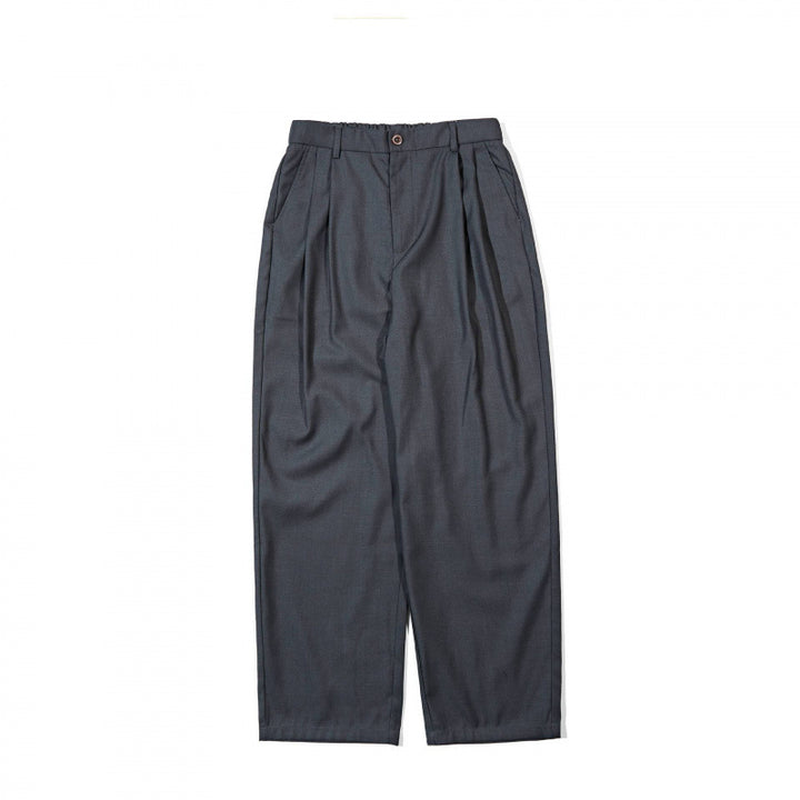 Damen Weite Highwaist-Hose mit Bundfalten, verkürztem Saum und tapered Schnitt Echo Archiv