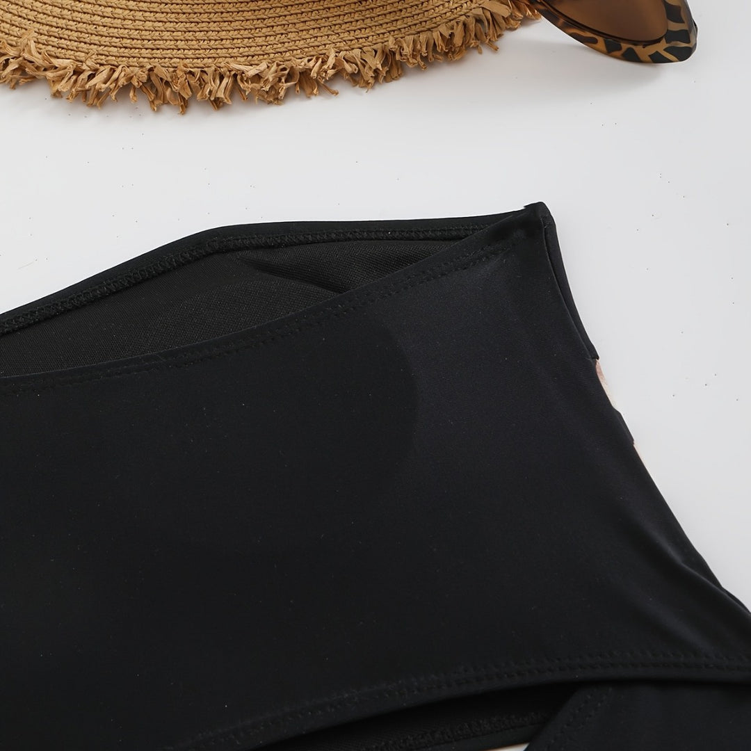 Damen Elegantes Bikini-Set mit tierischem Muster Echo Archiv