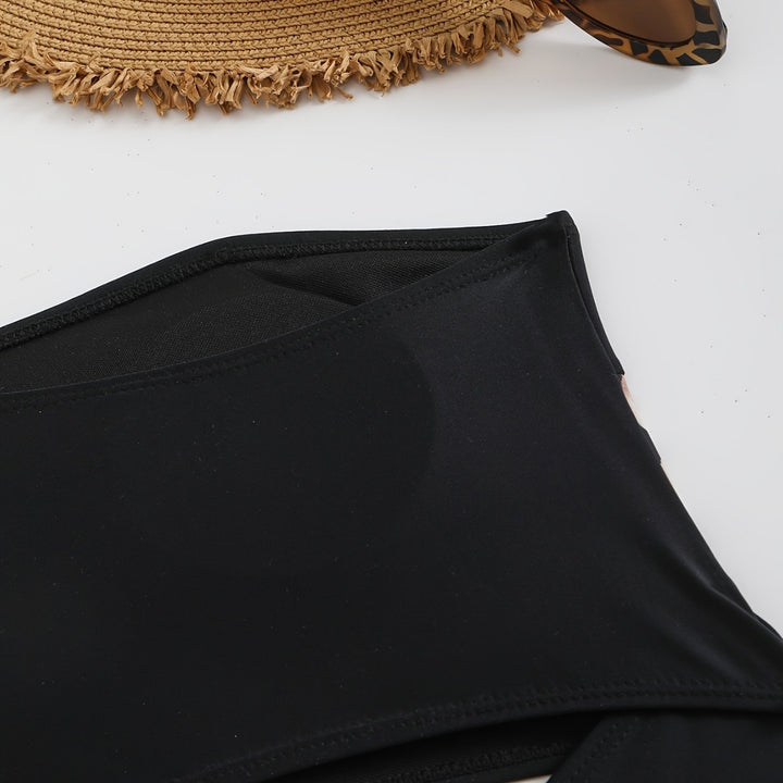 Damen Elegantes Bikini-Set mit tierischem Muster Echo Archiv