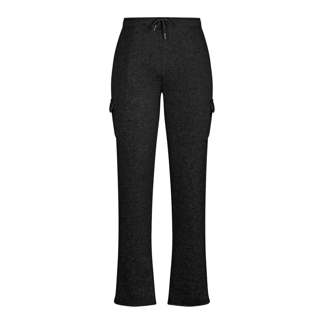Damen nan weiche Cargo-Jogginghose mit Kordelzug und Seitentaschen Echo Archiv