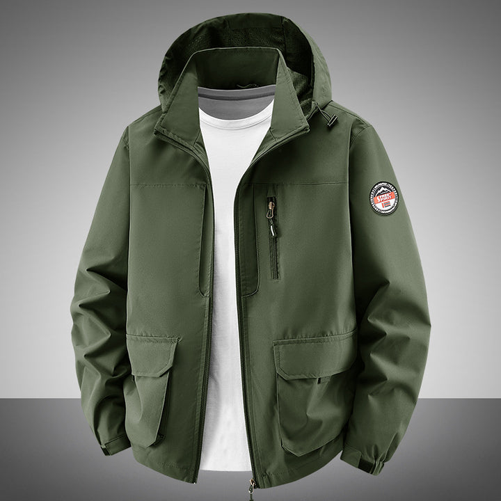 Herren Robuste Übergangsjacke mit praktischen Taschen Echo Archiv