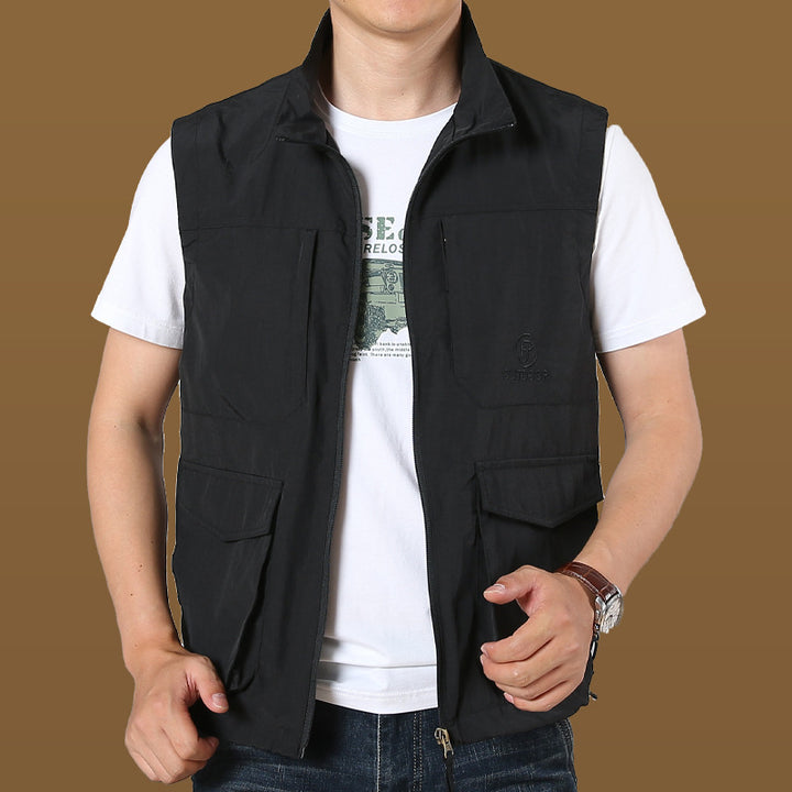 Herren Multifunktionale Outdoor-Weste Echo Archiv