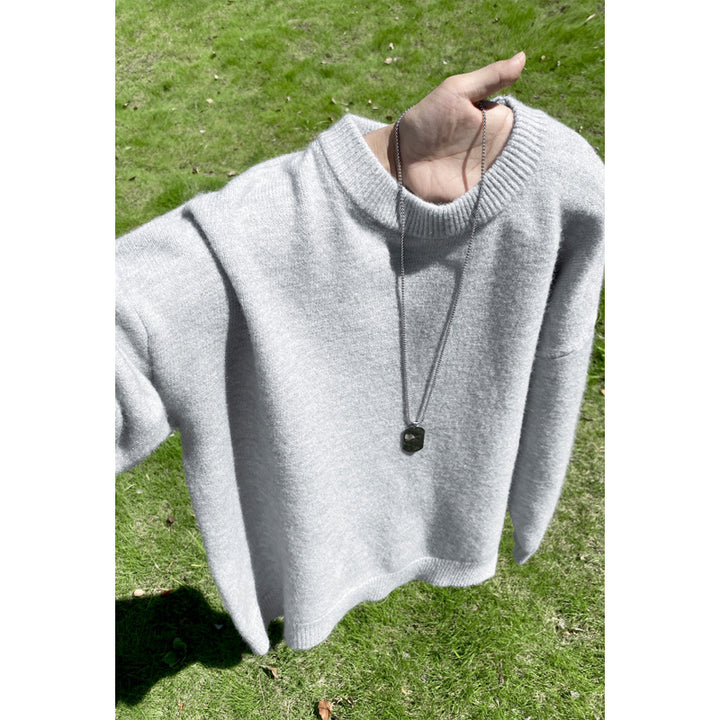 Damen Bequemer und eleganter Oversized Pullover Echo Archiv