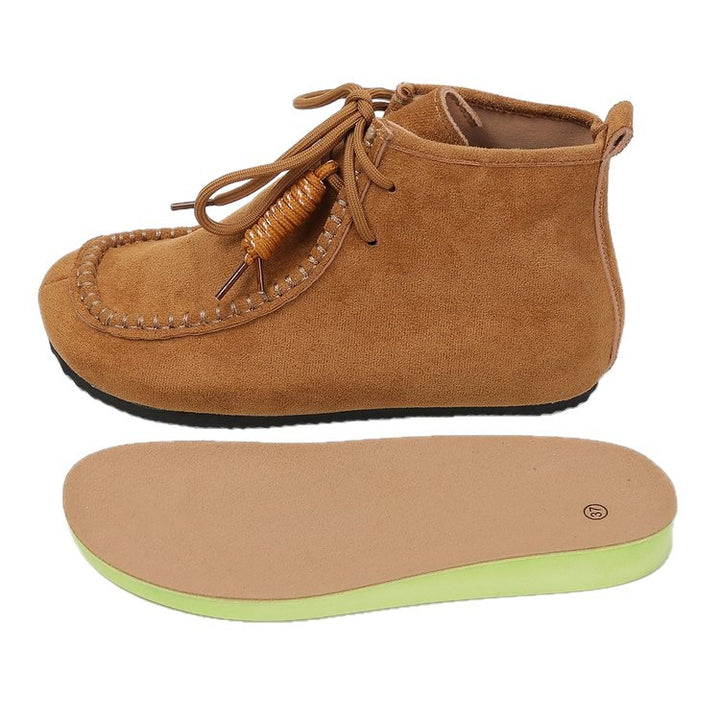 Damen nan mokassin-ankleboots mit handnaht, weichem Innenfutter und profilierter Leichtsohle Echo Archiv