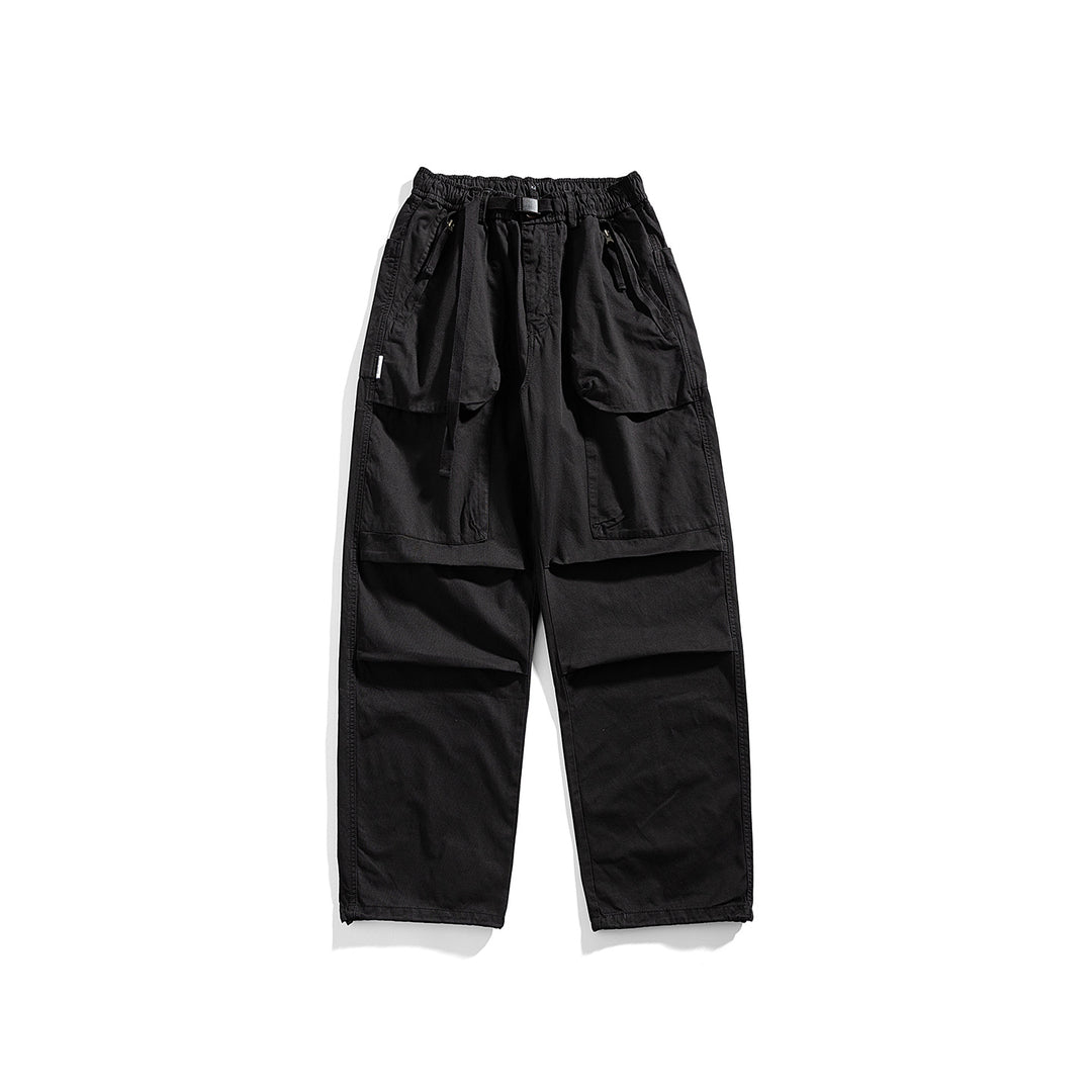 Herren Cargo-Hose mit elastischem Bund und Multifunktions-Taschen Echo Archiv