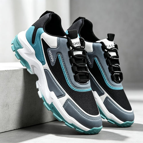 Herren Sportliche Lauf-Sneaker mit Mesh-Obermaterial Echoarchiv