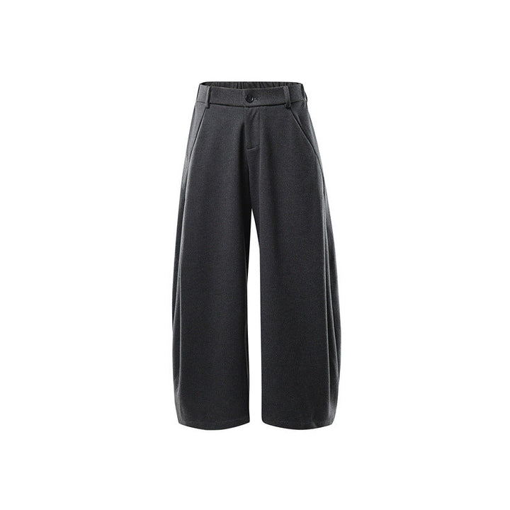 Damen Weite Culotte-Hose aus formstabilem Ponte mit hoher Taille und verdecktem Komfortbund Echoarchiv