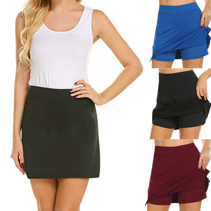 Damen sportlicher Röcke mit integrierter Shorts Echo Archiv