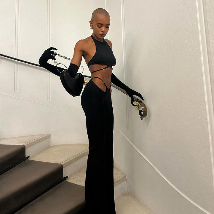 Damen Schneller und stilvoller Sportanzug mit innovativen Cut-Out-Details Echo Archiv