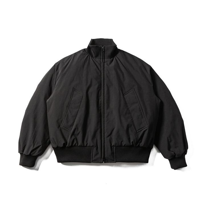 Herren Boxy wattierter Kurzblouson mit Rippenkragen und ergonomischen Eingrifftaschen Echoarchiv