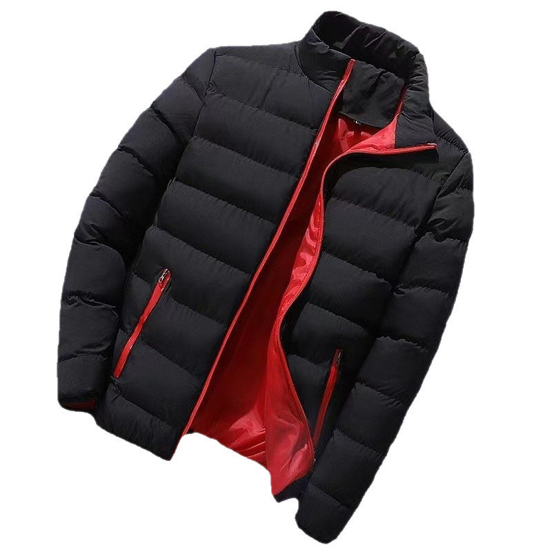 Herren nan gesteppte Thermojacke mit hohem Stehkragen und wasserabweisender Außenhülle Echo Archiv