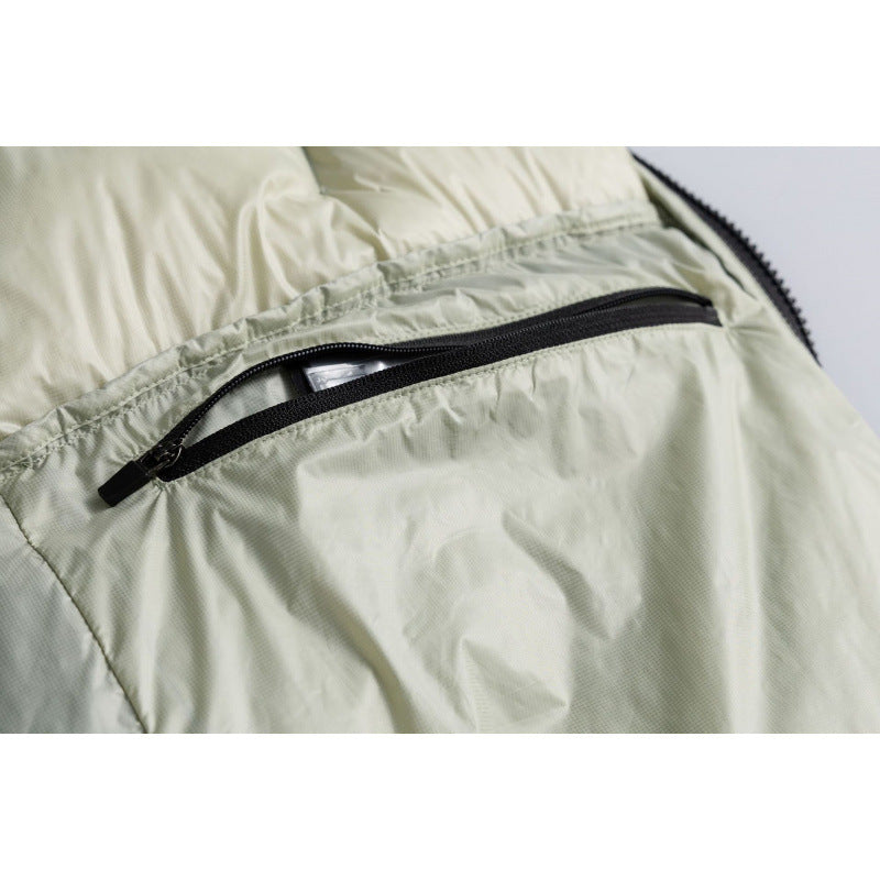 Unisex Wattierte Oversize-Steppjacke mit leichter Thermo‑Wattierung und Stehkragen Echo Archiv