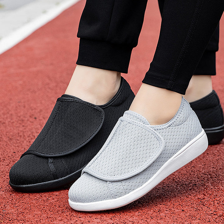 Herren nan orthopädischer Pantoffel mit verstellbarem Klettverschluss, atmungsaktivem Mesh und stoßdämpfender Schaumstoffsohle Echo Archiv