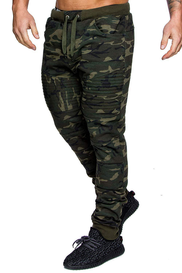 Herren Slim-Fit Jogginghose mit strukturierten Einsätzen Echoarchiv