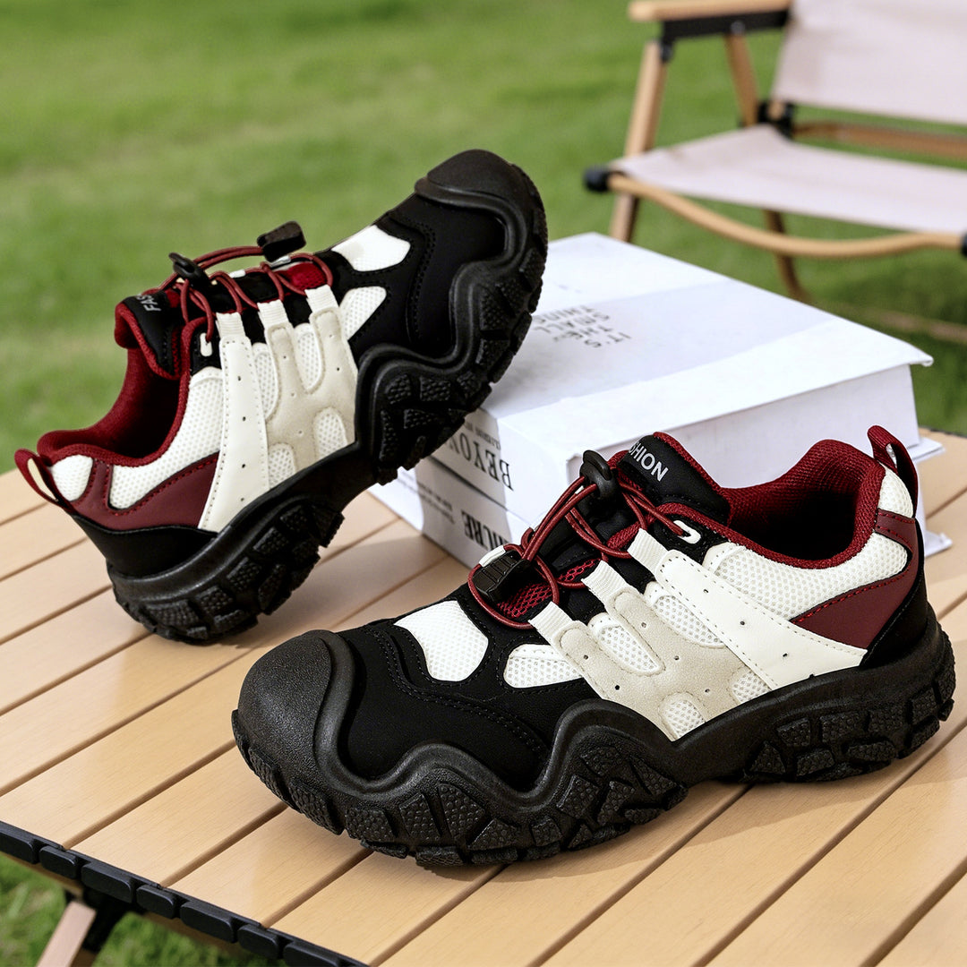 Unisex nan robuster Outdoor-Chunky-Sneaker mit verstärkter Zehenkappe, Schnellzug-Schnürung und griffiger Profilsohle Echo Archiv
