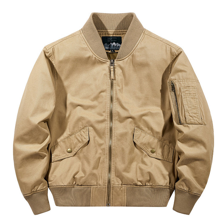 Herren Klassische Bomberjacke Echo Archiv