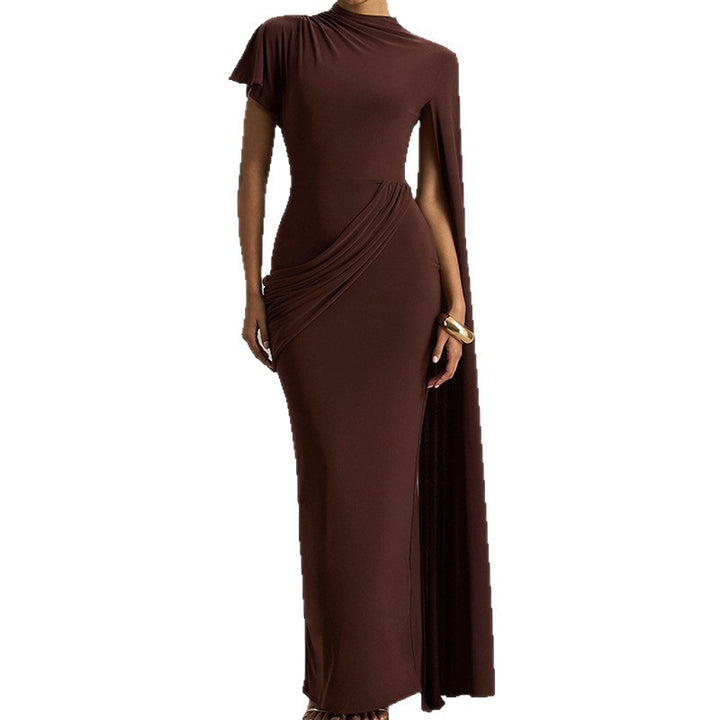 Damen Elegantes Kleid mit einzigartigem Drapierungsdesign Echo Archiv