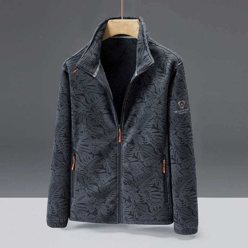 Damen Fleecejacke mit floralem Muster Echo Archiv