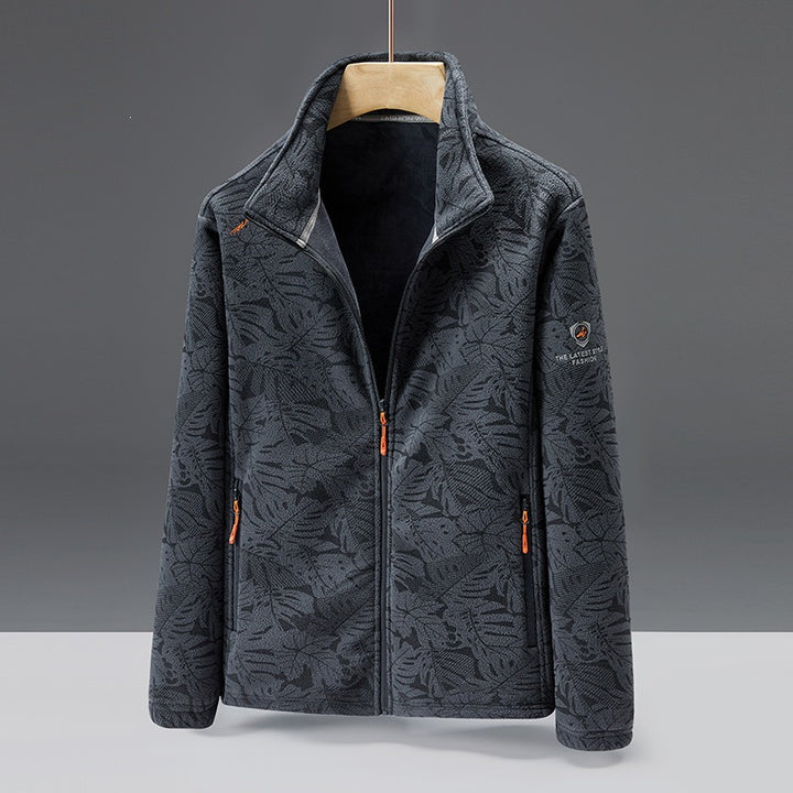 Damen Fleecejacke mit floralem Muster Echo Archiv