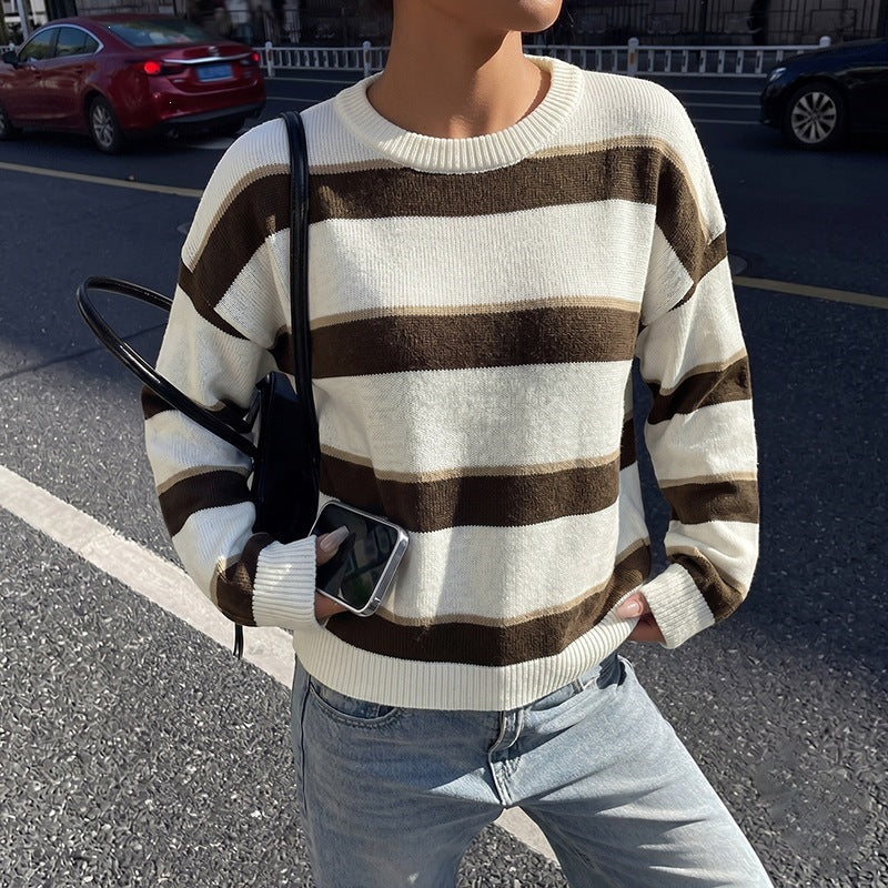 Damen Gemusterter Strickpullover Echo Archiv