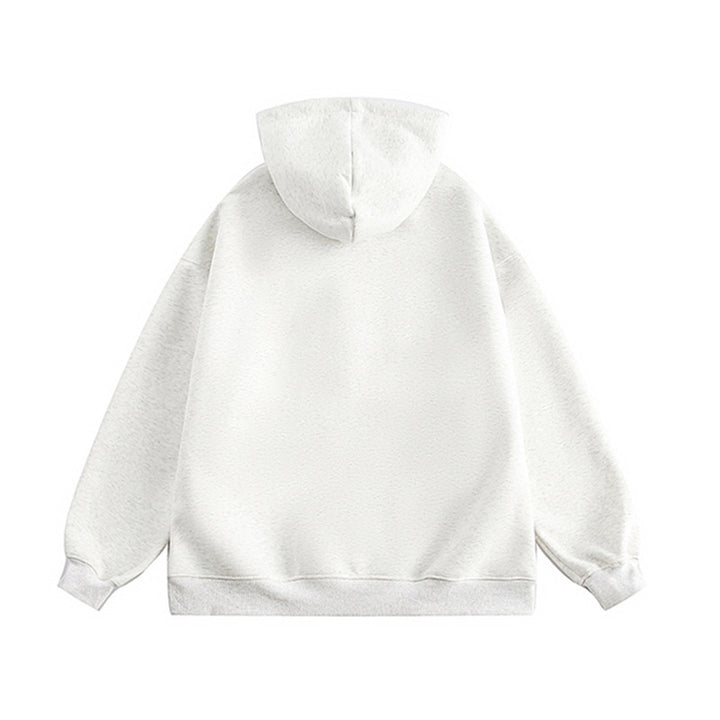 Unisex Oversize-Kapuzenjacke mit durchgehendem Reißverschluss und weichem Fleece-Innenfutter Echo Archiv