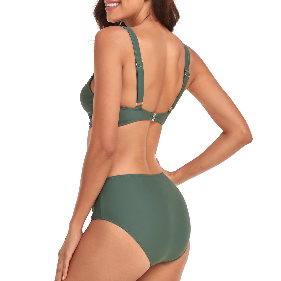 Damen Hochschnitt Bikini-Set Echo Archiv