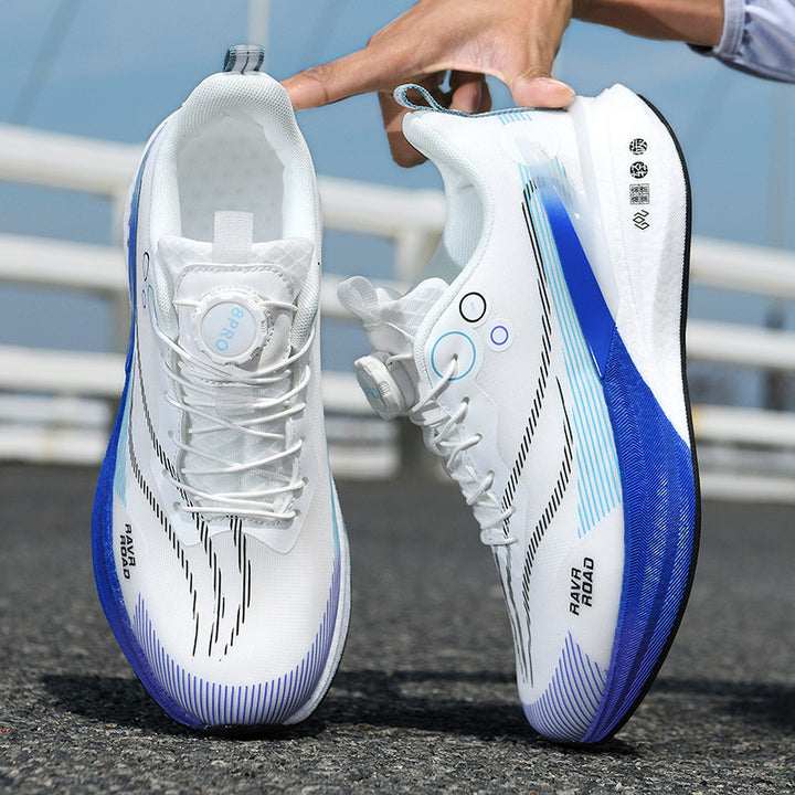 Unisex Performance-Laufschuhe mit Drehverschluss, mehrschichtiger Rebound-Zwischensohle und stabiler TPU-Fersenstütze – Tavélo
