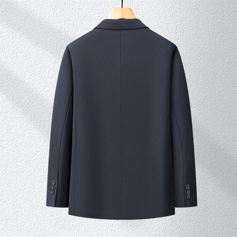 Herren eleganter Blazer mit strukturiertem Design und modernen Akzenten Echoarchiv