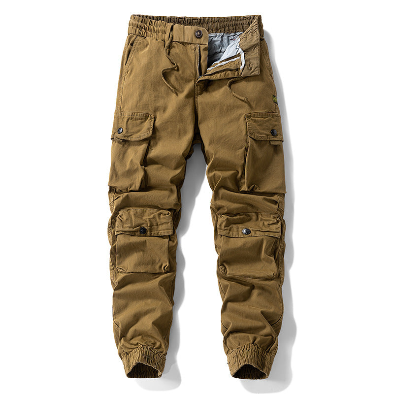 Herren Tech-Cargo-Joggerhose mit elastischem Tunnelzugbund, verstärkten Kniepaneelen und Multifunktions‑Taschen Echo Archiv