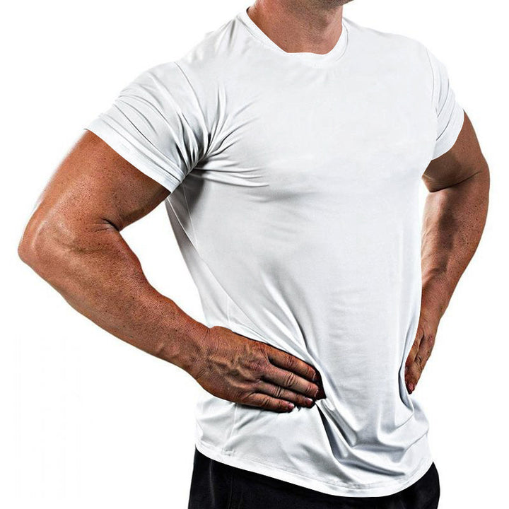 Herren Sportliches Funktionsshirt mit atmungsaktiver Textur Echoarchiv