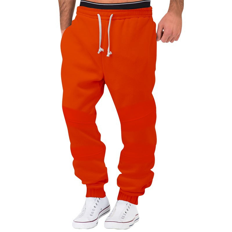 Herren lässige Jogginghose mit elastischem Bund und seitlichen Taschen Echoarchiv