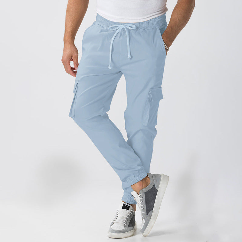 Herren Cargo-Jogginghose mit verstellbarem Bund und praktischen Seitentaschen Echoarchiv