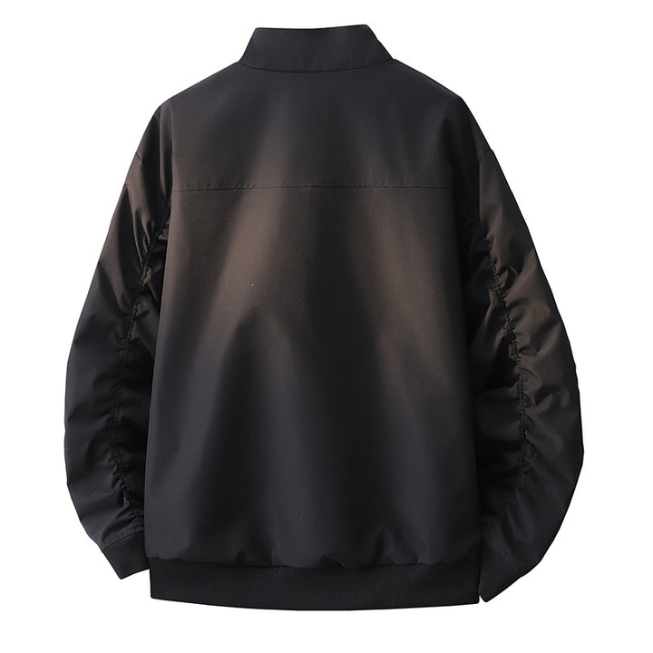 Herren Leichte Übergangsjacke im Blousonstil mit elastischem Saum Echoarchiv