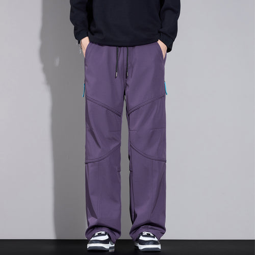 Herren Locker sitzende Cargo-Hose mit Tunnelzug, Knie-Panels und Multifachtaschen Echo Archiv