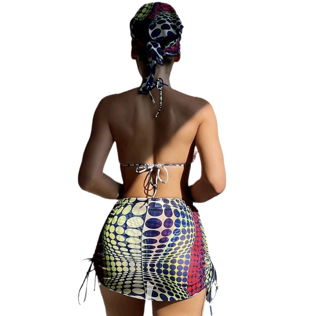 Damen Triangel-Bikini mit Rock Echo Archiv