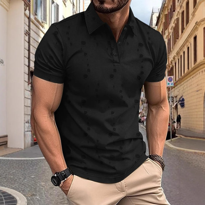 Herren stilvolles Poloshirt Echoarchiv