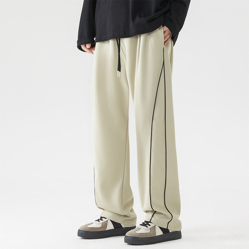 Herren Lässige und elegante Sporthose mit seitlichen Akzenten Echoarchiv