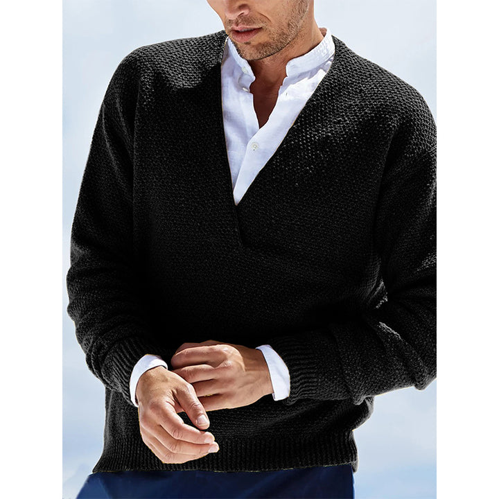 Herren lässiger Pullover Echoarchiv