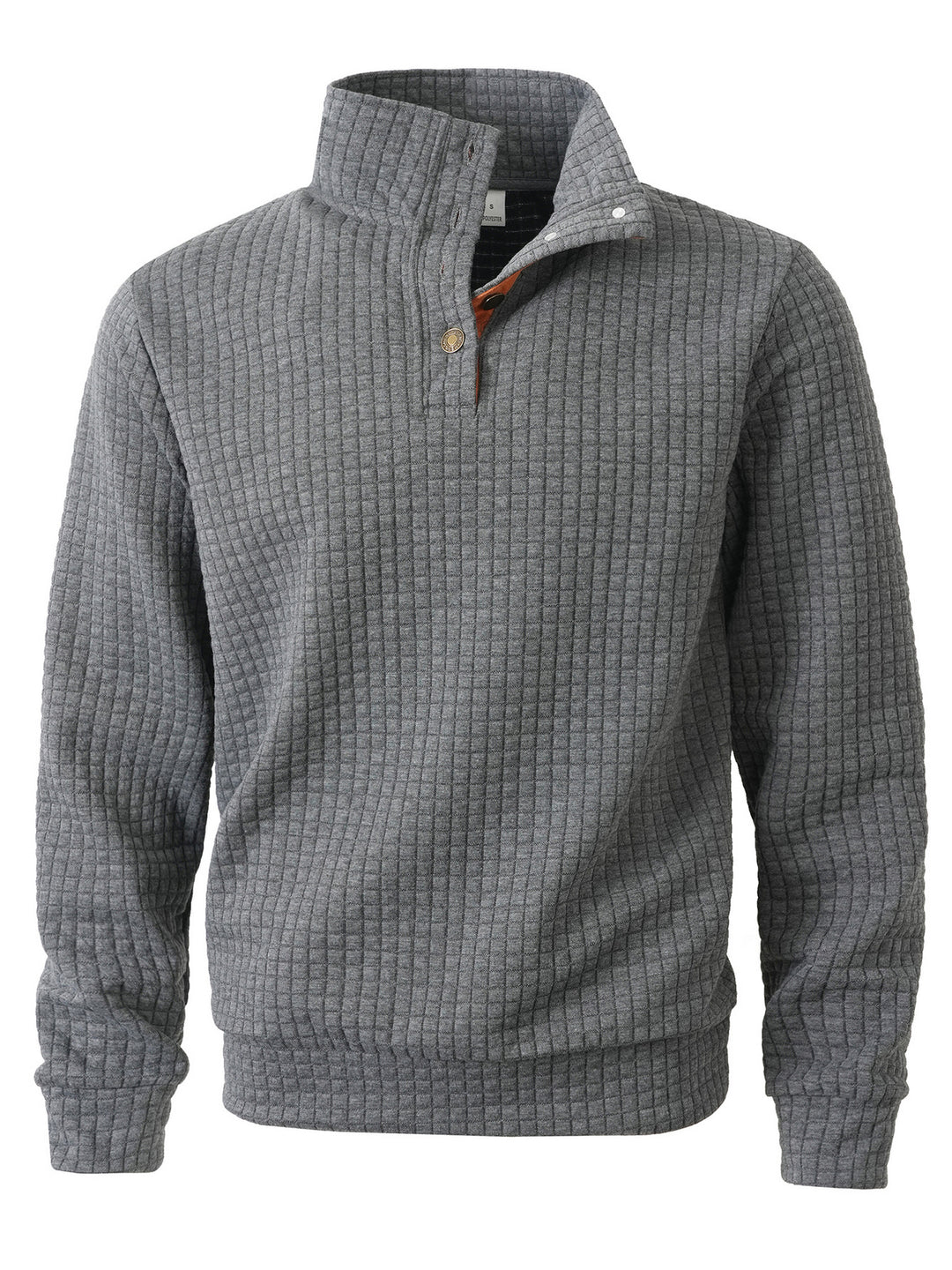 Herren stylischer Pullover mit modischem Stehkragen Echoarchiv