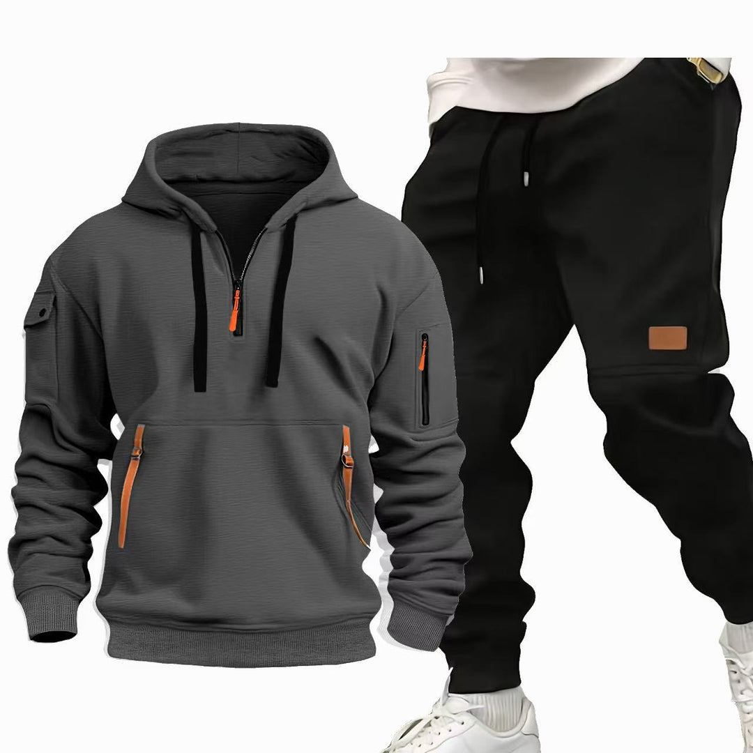 Herren Funktions-Hoodie und Jogginghose Set Echoarchiv