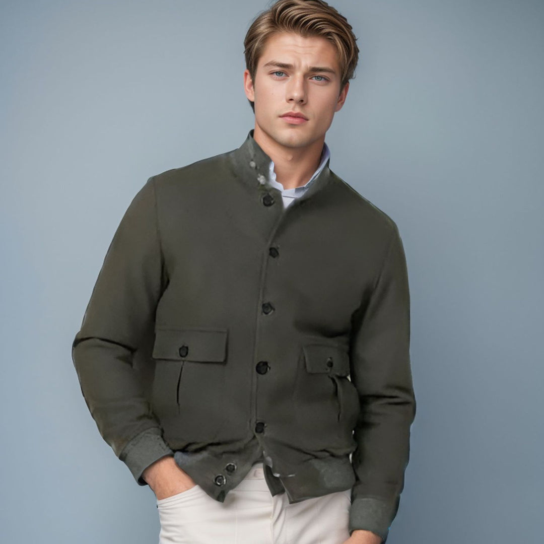Herren modische Utility-Jacke mit praktischen Taschen Echoarchiv 1760428331