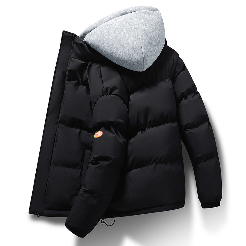 Herren Wattierte Kapuzenjacke Echo Archiv