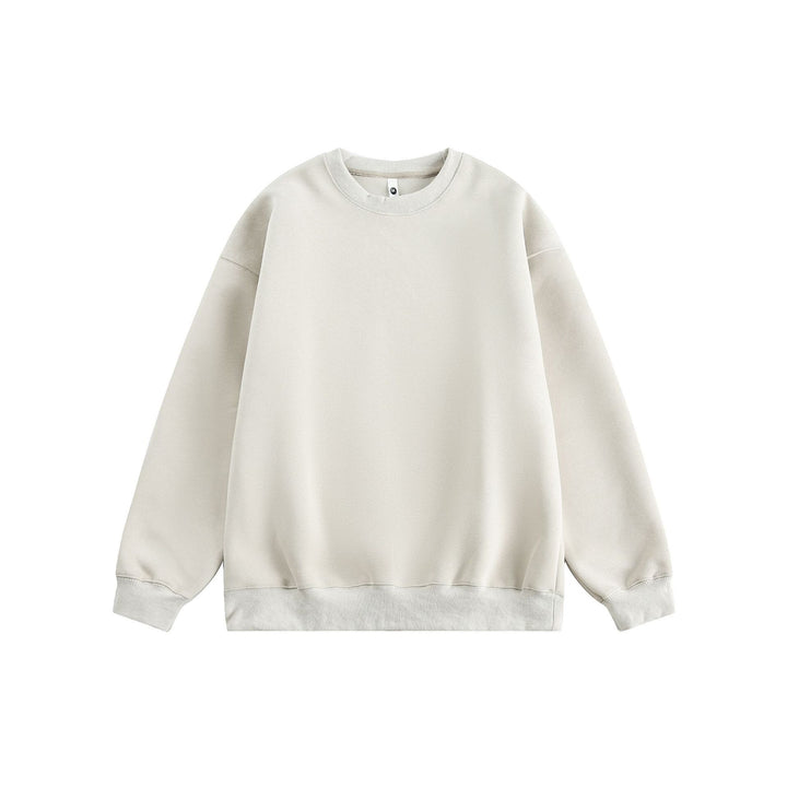 Unisex Oversize Baumwoll-Sweatshirt mit Rundhalsausschnitt und breiten Bündchen Echo Archiv
