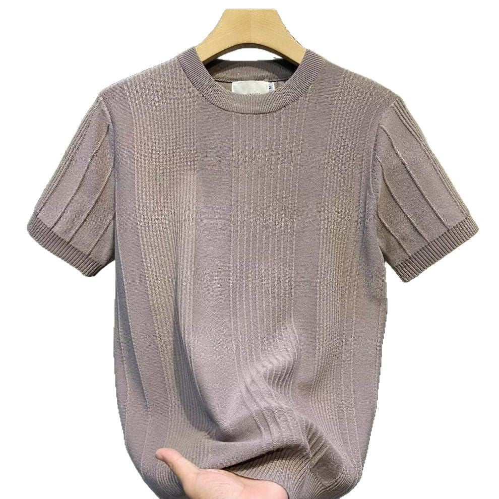 Damen Kurzarm Strickoberteil – Mavelle